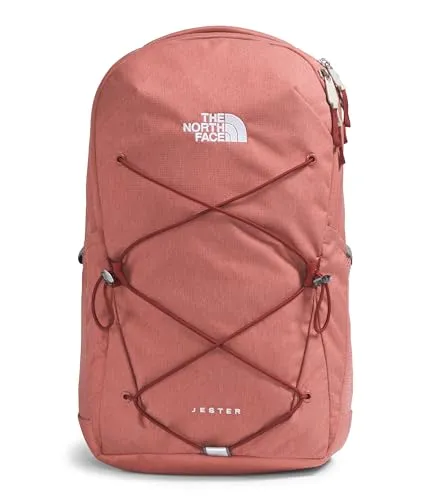 THE NORTH FACE Jester Everyday ノートパソコンバックパック - PFASフリー, ライトマホガニーダークヘザー/アイアンレッド/TNFブラック。, One Size, レディースジェスターバックパック