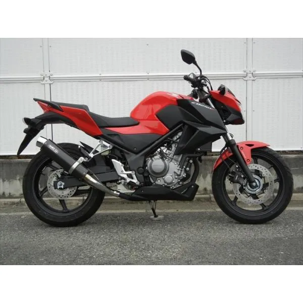 マフラー ダブルアールズ WR`S S O ラウンドカーボンサイレンサー CB250F CBR250R 14-(JBK-MC41) BC1210JM 取寄品