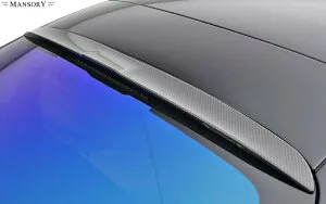 【M's】 W223 ベンツ Sクラス 前期 (2021y-) MANSORY リアルーフスポイラー ／／ マンソリー CARBON カーボン エアロ パーツ カスタム シンプル 外装 改造 新型 現行 メルセデス S500 S400d リヤ ルーフス