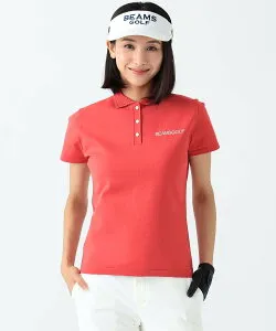【SALE／60%OFF】BEAMS GOLF PURPLE LABEL ＜WOMEN＞PURPLE LABEL / ニット ポロシャツ ビームス アウトレット トップス スウェット・トレーナー グリーン ブラウン ピンク【送料無料】