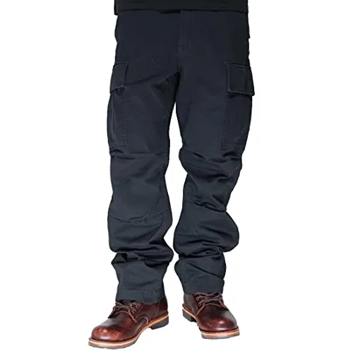 AVIREX アビレックス アヴィレックス ミリタリー ベーシック ファティーグ パンツ カーゴパンツ 6126129 09ブラック-XXL