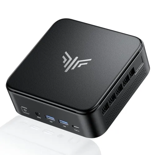 NiPoGi ミニpc AMD Ryzen 7 7735HS【6650H/6800Hより速い】 8C/16T 最大4.75GHz mini pc 24GB LPDDR5+ M.2 2280 512GB ミニpc ryzen 2.5G LAN/WiFi6E/