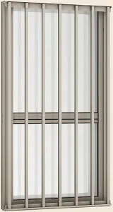 サーモスA 面格子付上げ下げ窓FS 一般複層ガラス仕様 02609 W：300mm × H：970mm LIXIL リクシル TOSTEM トステム