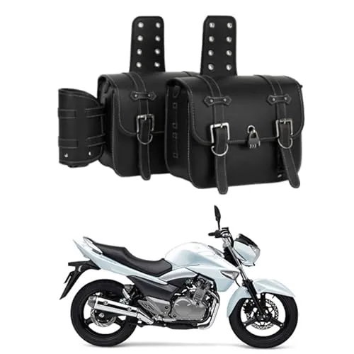 バイク サイドバッグ バイク バッグ に適用スズキ V－ストローム250/GN125H/Vストローム650 ABS/グラストラッカー/グラストラッカービッグボーイ/GSX1400 Z/カタナ/GSR250/イナズマ400/グラディウス400 防水 ツーリン