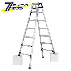 アルインコ 脚立 7段 PRT210FX はしご兼用脚立 幅広 伸縮 約210cm アルミ [alinco はしご ハシゴ 梯子 伸縮脚付 prt210fx]