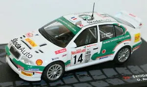 【送料無料】ホビー 模型車 車 レーシングカー スケールシュコダラリーモンテカルロ＃altaya 143 scale skoda octavia wrc rally monte carlo 2003 14