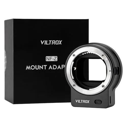 VILTROX NF-Z オートフォーカス Nikon Fマウントレンズ→Zマウントミラーレスカメラに装着用 マウントアダプター zマウント ニコン Z50 Z6 Z6II Z7 Z7II Zfc に ニコン Fレンズ NF-Zレンズアダプター FTZ
