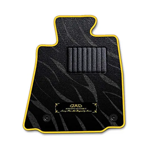 DAD ギャルソン D.A.D エグゼクティブ フロアマット SUZUKI (スズキ) ALTO Lapin/Chocolat アルト・ラパン/アルト・ラパン・ショコラ(25/6～) 型式: HE22S 1台分 GARSON プレステージデザインブラック/