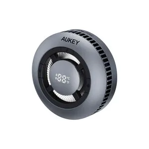 AUKEY ワイヤレス充電器 冷却ファン 熱電冷却 MagSafe 15W Qi2 iPhone ゲーミング (オーキー) ［USB Power Delivery対応 / 1ポート / 15W］ Gray LC-G10-GY