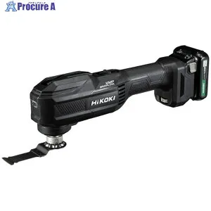 HiKOKI コードレスマルチツール 10.8Vセット品 ストロングブラック仕様 CV12DB-LSB 1台 ■▼699-8432 【送料都度見積】