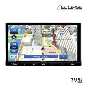 【春のドーン!と全品超トク祭】AVN-LS04-24 イクリプス 7インチ カーナビ 180mm 2024年秋版地図 DVD/Bluetooth/フルセグ地デジ AVN-LS04(24) デンソーテン ECLIPSE DENSO TEN【延長保証追加OK!!】