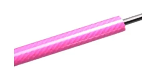 ガススプリングショックストラット リアテールゲートリフトサポートピストンロッドショックダンパー 用 CR-V 1997-2001 CRV RD1 RD2 RD3(Pink Carbon Fiber)