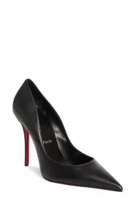クリスチャン・ルブタン レディース シューズ パンプス Christian Louboutin Miss Z Pointed Toe Pump Black/ Black ブラック