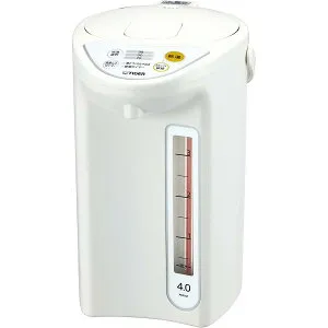 【在庫有・即納】タイガー 魔法瓶 マイコン 電気 ポット 4L ホワイト PDR-G401-W Tiger 新生活 省エネ 湯沸かし カラだき防止