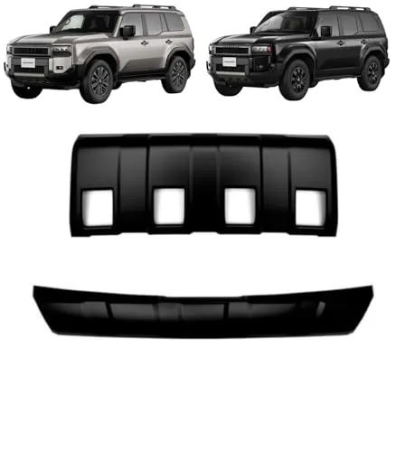【kiAuto】新型 ランドクルーザー250 ランクル250 TRJ250W GDJ250W 専用 外装 フロント/リア ディフューザー フロント/リア バンパーガードカバー アンダーパネル リップトリム キズ防止For Land Cruiser 250系