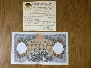 イタリア王国 1000枚セット クイーンズシーバンドル L’イーグル 28 8 1942年 非常に希少