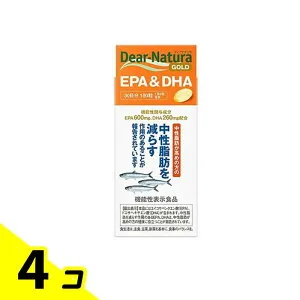 ディアナチュラゴールド EPA&DHA 30日分 180粒 4個セット