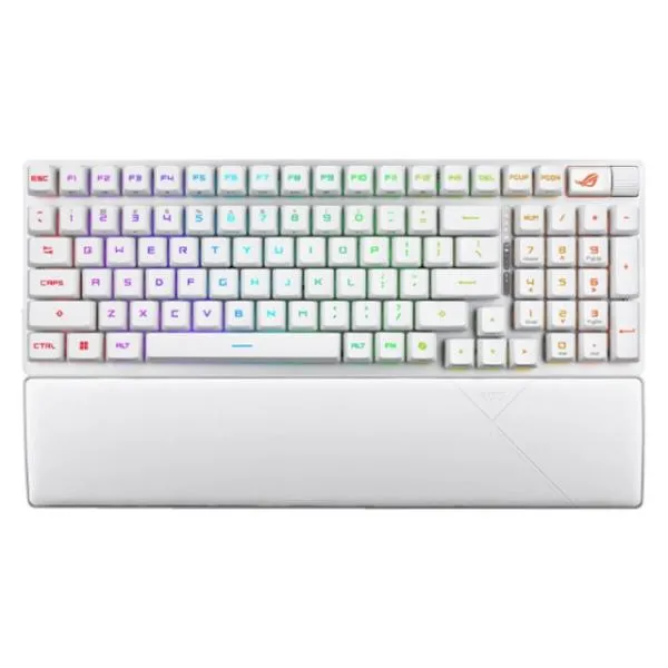 ASUS キーボード ROG Strix Scope II 96 RX Wireless [ムーンライトホワイト]