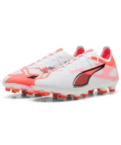 獲得ポイント690pt 【送料無料】プーマ(PUMA) プーマ サッカースパイク メンズ Q1 ウルトラマッチ HGAG 108345 01 PUMA 01（WH／BK） 24．0