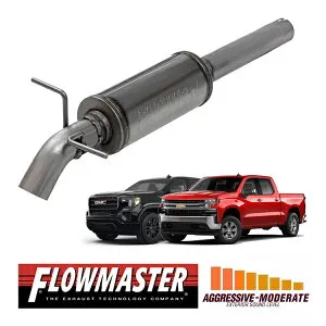 【楽天お買い物マラソン★エントリーでP10倍！】【FLOWMASTER 正規品】フローFXエクストリームキャタバックエキゾーストシステム 19-23y シルバラード シエラ 1500 5.3L 717977