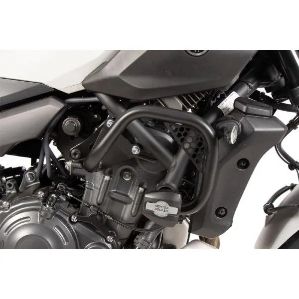 ヘプコアンドベッカー 5014581 00 01 エンジンガード クラッシュパッド付 ブラック MT-07/Y-AMT 25- バイクパーツ カスタムパーツ 外装