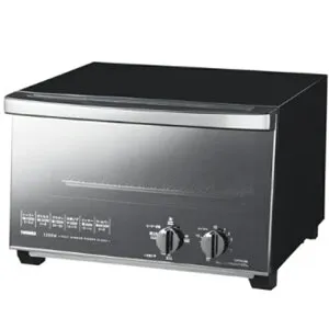 【4/25エントリー当店最大P5倍】ツインバード TWINBIRD オーブントースター TS-D048B ミラーガラスオーブントースター ブラック【北海道・沖縄・離島配送不可】