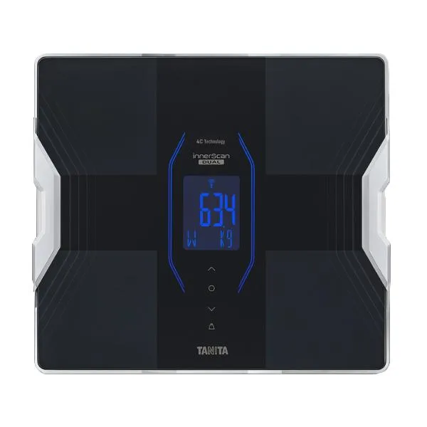 TANITA タニタ RD-915L BK(メタリックブラック) 体組成計 インナースキャンデュアル 乾電池式