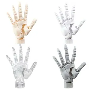 ARTIST SUPPORT ITEM COLLABORATION 1/2 ハンドモデル/R [全4種セット(フルコンプ)] ガチャガチャ カプセルトイ