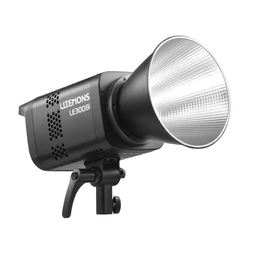 Godox LE300Bi 320W LITEMONS Bi-color LEDライト Bowensマウント 2800K~6500K (ブラック)