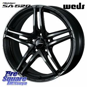 WEDS WedsSport SA-52R ホイール 18インチ ウェッズ スポーツ 18 X 8.0J +42 5穴 114.3 ホイールのみ 4本価格 50系RAV4 30系アルファード 30系ヴェルファイア 10系カローラクロス 80系ハリアー プリウスアルフ
