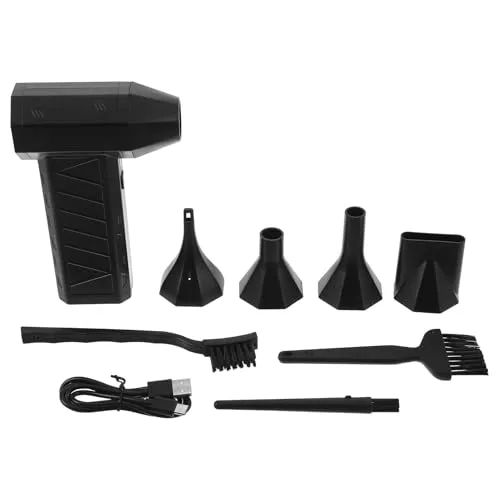 OSOLADY 電動エアブロワーダストブロワー コードレス充電式 ミ ストブロワー 強力モーター搭載 PCキーボード 車内掃除対応 ポータブルクリー