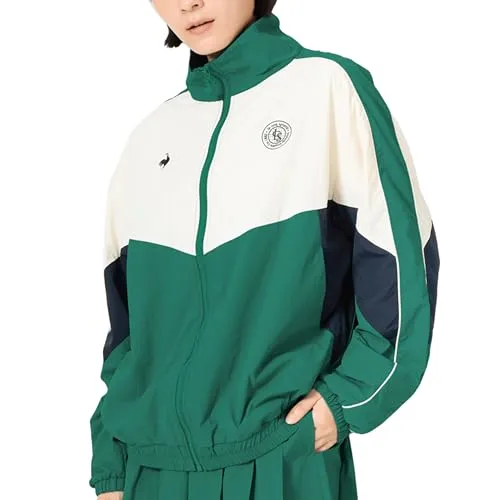 [ルコックスポルティフ] ナイロンワッシャーフルジップウィンドジャケット LT6SWB30L_GR00_M