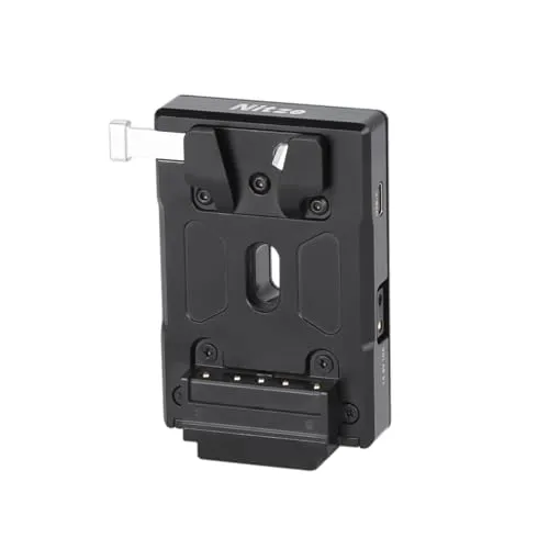 Nitze Mini Vマウントバッテリープレート 14.8V Dタップ2個と14.8V DC出力ポート2個付き - N21-D1