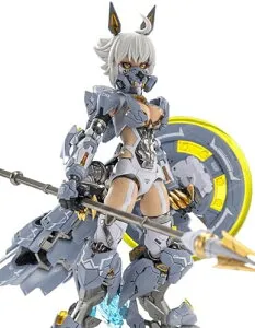 童友社 NUKE MATRIX CYBER FOREST FANTASY GIRLS 6 MAD WOLF -Carolina・Rolphe- 1/12スケール 全高約170mm 色分け済みプラモデル【沖縄県へ発送不可です】