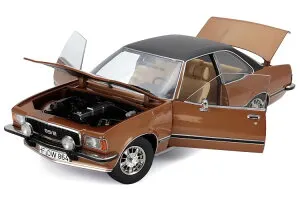 Touring 1/18 オペル コモドーレ B GS/E クーペ 1975 ブラウン ブラック 696台限定 開閉Touring 1:18 OPEL COMMODORE B GS/E COUPE 1975 BROWN BLACK LIMITED 696 pcs