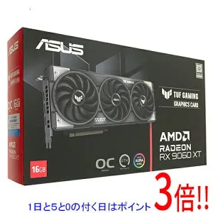 【1日と5.0のつく日、18日はポイント3倍！】ASUS グラボ TUF-RX9060XT-O16G-GAMING PCIExp 16GB