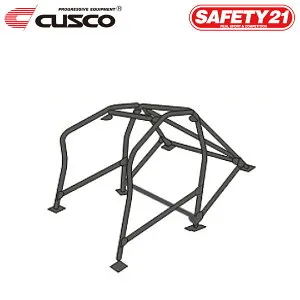 CUSCO クスコ ロールケージ SAFETY21 ワークスタイプ 13点式 定員2名 逃げ インテグラ DC5 2001年07月～2007年02月 K20A 2.0 FF タイプR サンルーフ無 ※沖縄・離島は着払い ※個人宅発送不可、車屋宛のみ