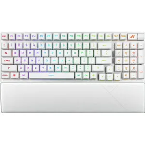 ASUS ROG Strix Scope II 96 RX Wireless ゲーミングキーボード ホワイト SCOPE296RXWLWHTRXRDUSABS [SCOPE296RXWLWHTRXRDUSABS]