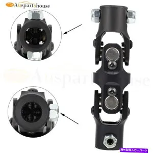 Steering Shaft 5/8 36スプライン-3/4 ddダブルステアリングu -jointブラック4cr合金鋼 5/8 36 Spline - 3/4 DD Double Steering U-Joint Black 4cr alloy steel【並行輸入品】