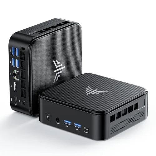 NiPoGi ミニpc ryzen AMD Ryzen 5 7430U新登場 6C/12T 4.30GHz 16GB RAM+512B SSD mini pc ryzen Windows11 Pro ミニパソコン フル機能Type-C WiFi6 Blue