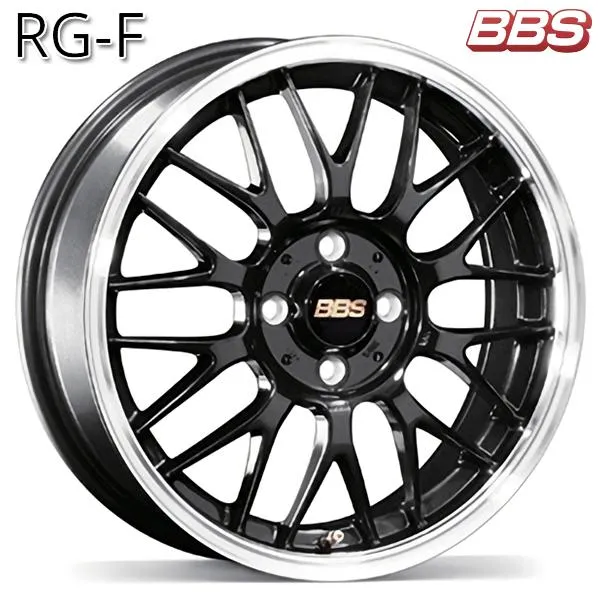 BBS RG-F 【RG517】 16インチ 5.5J 4H100 +45 ブルーブラックダイヤカット(BBD) アルミホイール単品 4本セット 送料無料