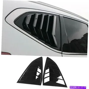ウィンドウルーバー ホンダCR-V CRV 2017-2020 ABSグロスブラックサイドベントウィンドウルーバートリムスクープ用 For Honda CR-V CRV 2017-2020 ABS Gloss Black Side Vent Window Louver Trim Scoop【並行輸入品】
