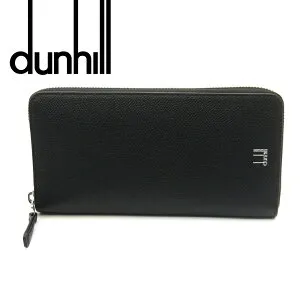 ダンヒル/dunhill ラウンドファスナー長財布 CADOGAN カドガン F2180CA 001 ブラック【即発送可能】