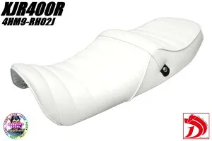 XJR400R 後期 白皮 タックロールシート / ホワイト 4HM9 RH02J完成品 98-08 WHITE 白 あんこ抜き 段シート