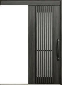 エルムーブ2 防火戸 一本引き L28型 セレクトカラー カザスプラス仕様 呼称：166 W：1,660mm × H：2,150mm スライディングドア LIXIL リクシル TOSTEM トステム