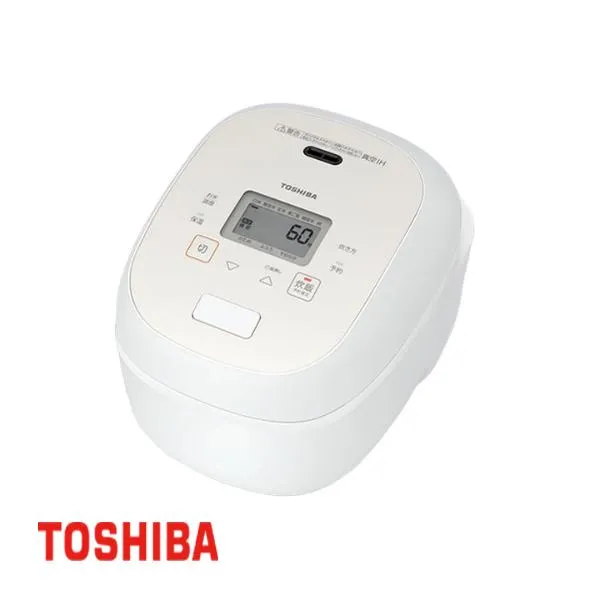 TOSHIBA 東芝 5.5合炊き IH炊飯ジャー 炊飯器 真空IH RC-10RWA(W) [グランホワイト] /【送料区分Sサイズ】