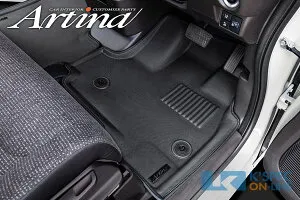 Artina 3Dフロアマット フロント+セカンド セット JF3/4 N-BOX 3P
