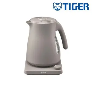 タイガー魔法瓶 2size TIGER タイガー 電気ケトル 0.8L/1.2L PTV-A080 PTV-A120 | 蒸気レス 電気ケトル カラだき防止 急速沸騰 温度調節 温度調節付 湯わかし 湯沸かし 転倒防止 電動ケトル お湯漏れ防止