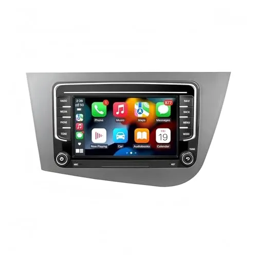 ワイヤレス carPlay アンドロイド自動表示 と互換性のあるシート用 2 MK2 2005-2012 ワイヤレス Carplay 13 LHD カーラジオ(7inch 4 64G)