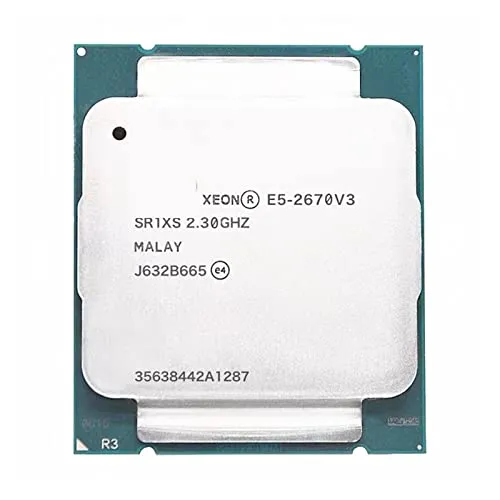 Xeon CPU E5-2670V3 SR1XS X99 2.30GHZ 30M 12-コア E5 2670 E5-2670 V3 LGA2011-3 プロセッサ E5 2670V3 CPU